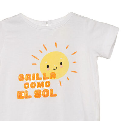 Imagen 2 del producto Polera Manga Corta Chess Baby Blanco, Lila, Menta