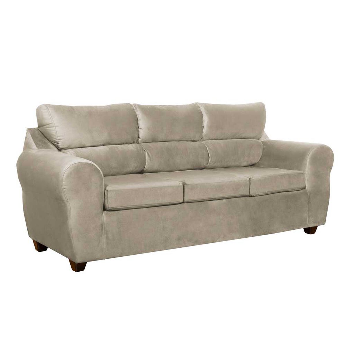 Sofá Mexx Muebles Dubai 3 Cuerpos Beige