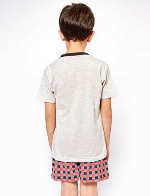 Imagen 2 del producto Pijama de Algodón Niño Kayser Gris