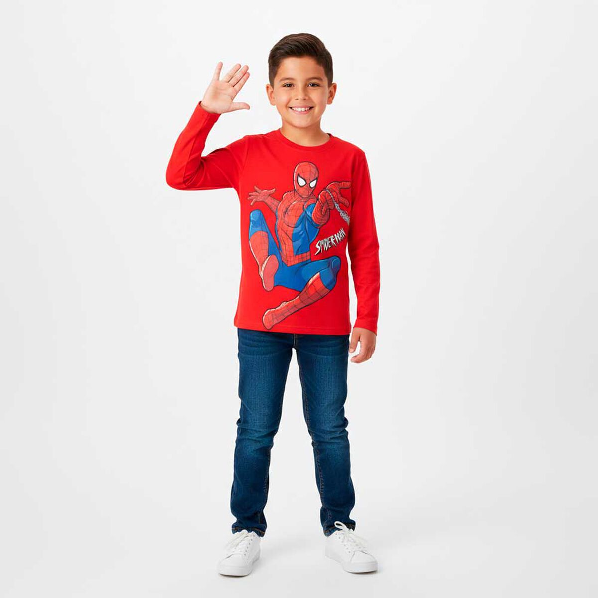 Polera Manga Larga Ni&ntilde;o Licencias