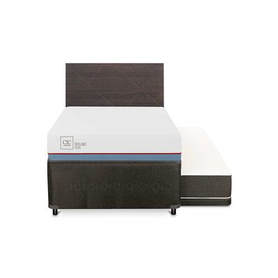 Imagen 1 del producto Cama Nido CIC Base Normal 1,5 Plazas Excellence Plus + Respaldo Villarrica