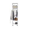 Clóset TuHome Custer con Espejo 1 Puerta Blanco