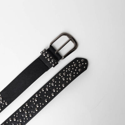 Imagen 2 del producto Cinturón Tachas Mujer Icono Negro