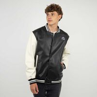 Chaqueta Bomber Hombre Icono Negro