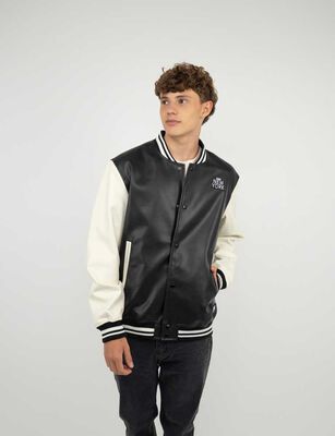 Imagen 1 del producto Chaqueta Bomber Hombre Icono Negro