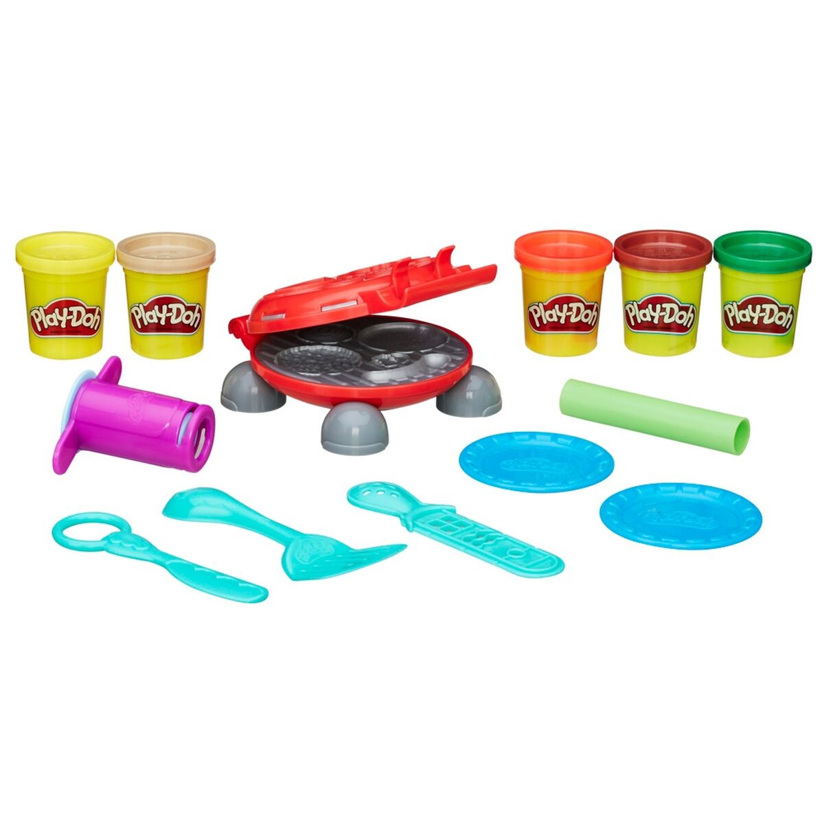 Set de Masa Moldeable Hamburguesa Parrilla PlayDoh