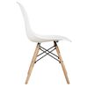 Set 6 Sillas Spazzio Badem Blanco