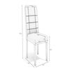 Comedor Yardas Trento 4 Sillas Off White