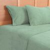 Juego de Sábanas Mashini 2 Plazas Liso Verde