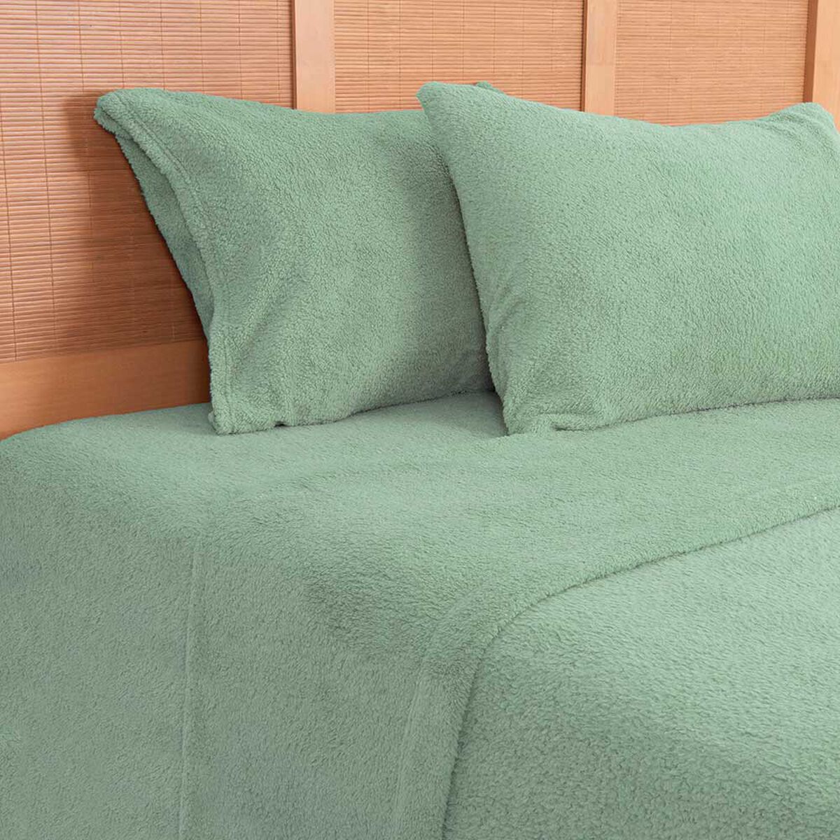 Juego de Sábanas Mashini 2 Plazas Liso Verde