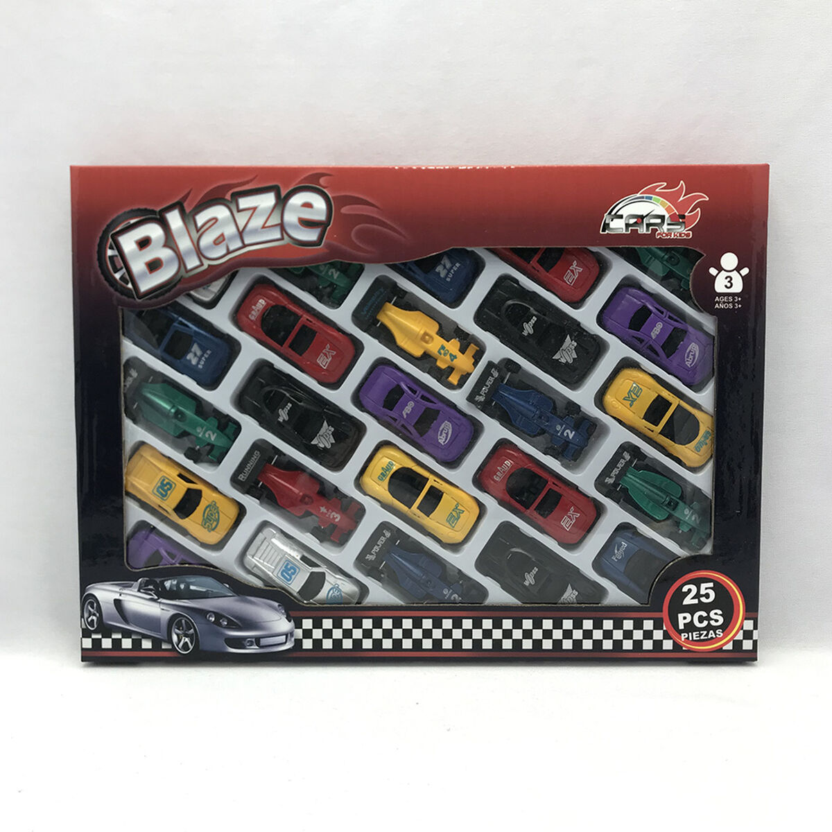 Set Autos 25 Piezas