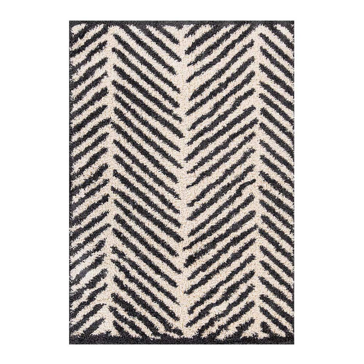 Bajada de Cama Idetex Shaggy Guiza 50 x 100 cm Blanco