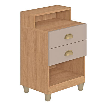 Imagen 1 del producto Velador Vekkahome Iconic 2 Cajon Café