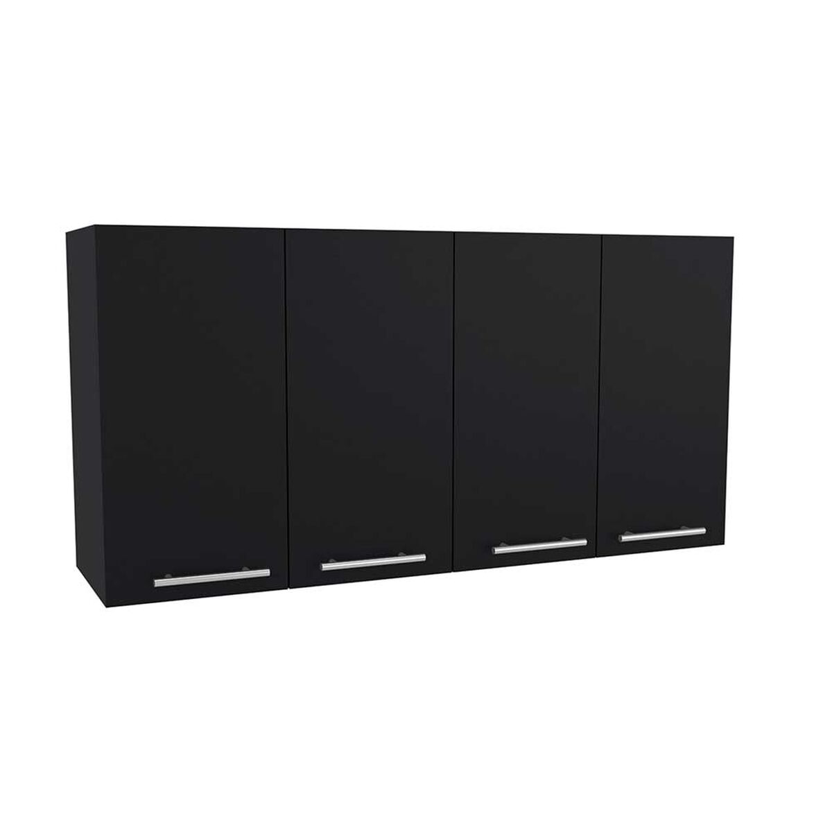 Mueble Superior de Cocina Tuhome Bazagli 4 Puertas Wengue