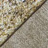 Alfombra Idetex Shaggy Café 133 x 180 cm