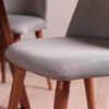 Juego de Comedor Decocasa Bennet 4 Sillas Gris