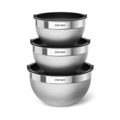 Set 3 Bowls Fensa Acero Inoxidable
