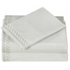 Juego de Sábanas Illusions 1,5 Plazas Broderie Beige