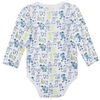 Pack 3 Body Estampado Manga Larga de Algodón Bebo Chess Baby