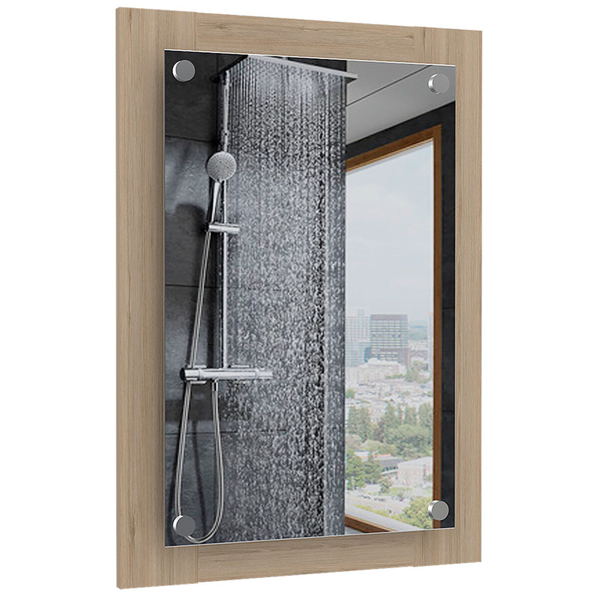 Set Mueble de Baño + Espejo de Baño + Lavamanos