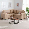 Seccional Mexx Muebles Tulum 5 Cuerpos Beige