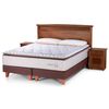 Cama Europea 2 Plazas Div Nest + Set Maderas Veneto + Almohada