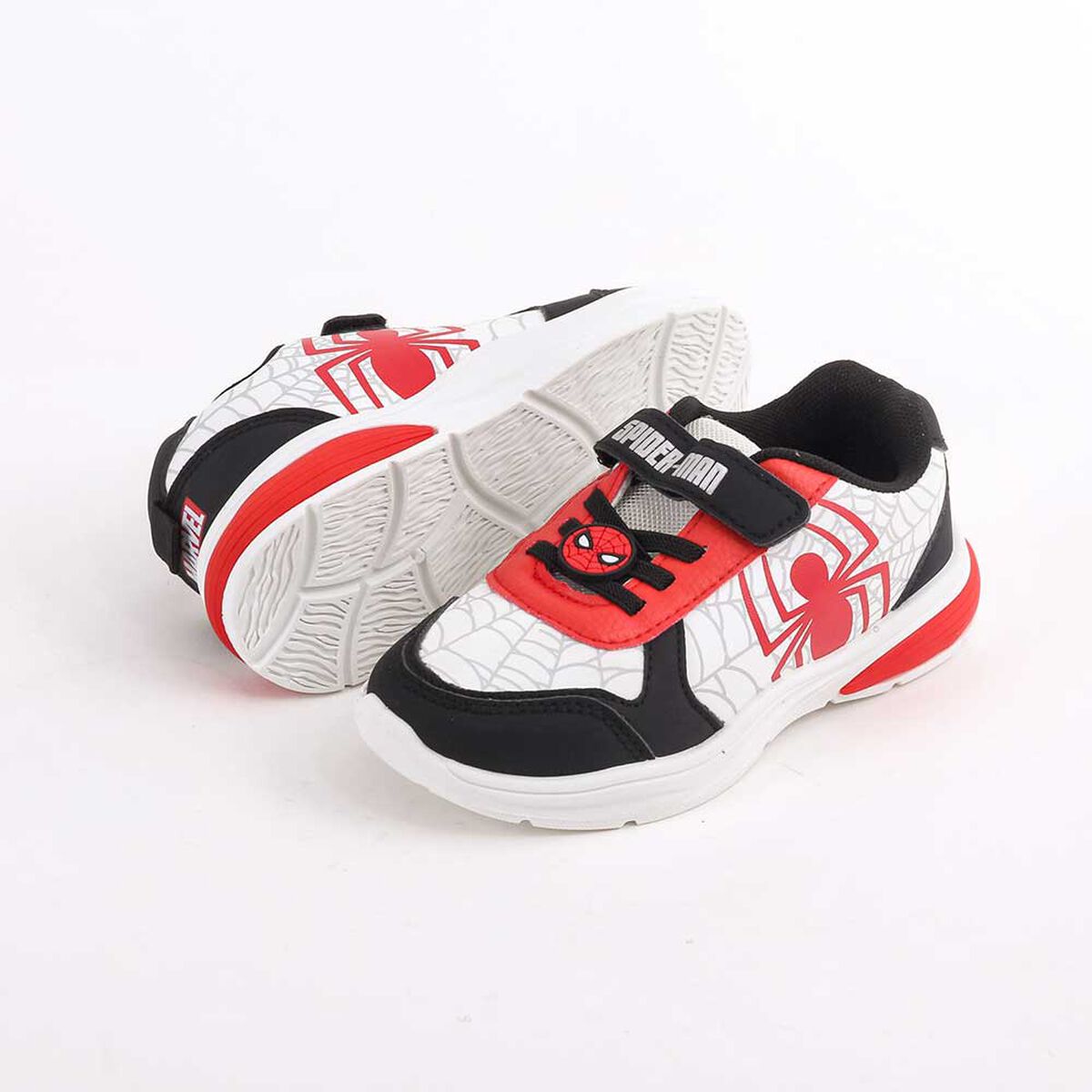 Zapatilla Con Luces Ni&ntilde;o Spiderman