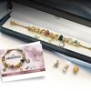 Pulsera Armonia con 18 accesorios de oro