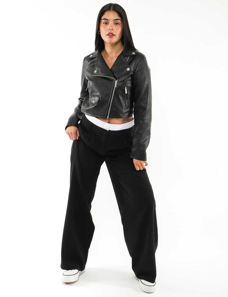Chaqueta Biker Mujer Icono