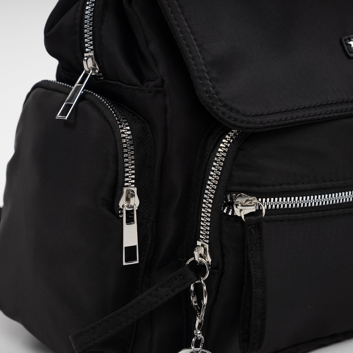 Mochila Negro Mujer Icono