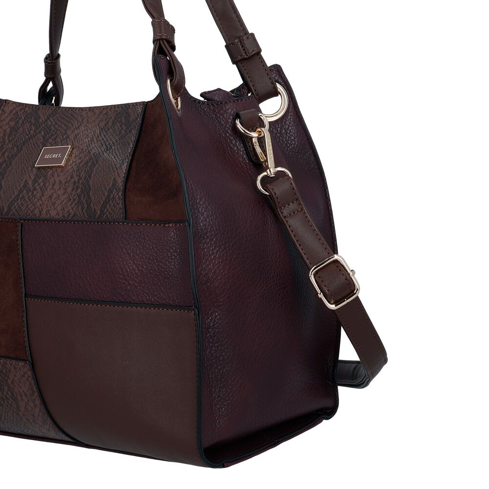 Cartera de hombro Secret Cracovia ST6 L Café | Abc