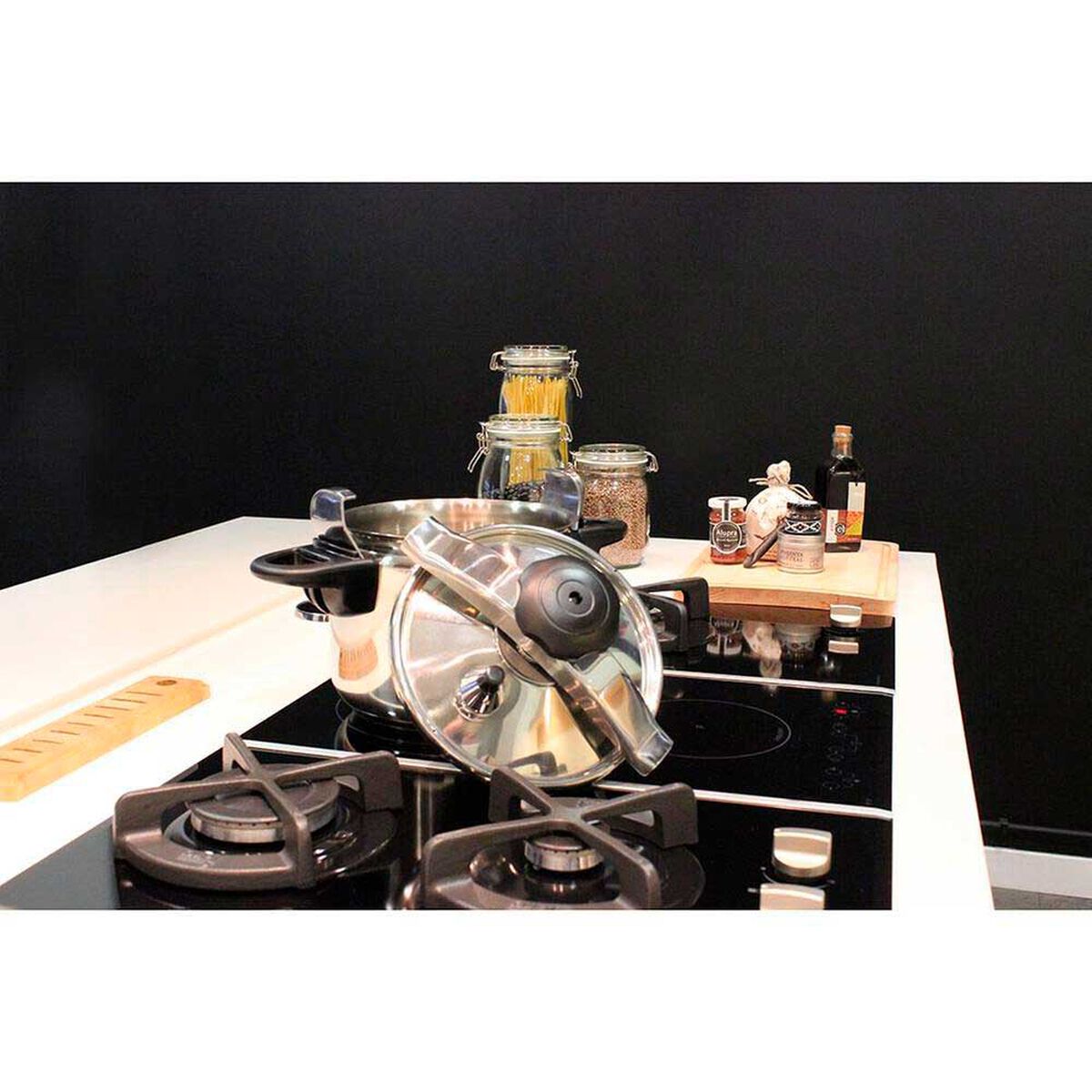 Olla a Presi&oacute;n Acero Inoxidable Marmicoc Cl&aacute;sica 6 Litros