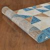 Alfombra de Pasillo Modalfo Siesta Turquesa 230 x 70 cm