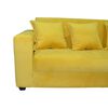 Sof&aacute; Modular Muebles MYM Maite 4 Cuerpos Amarillo