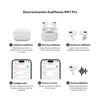 Kit Smartwatch Lhotse Vibe 05 Cream + Audífonos Blanco