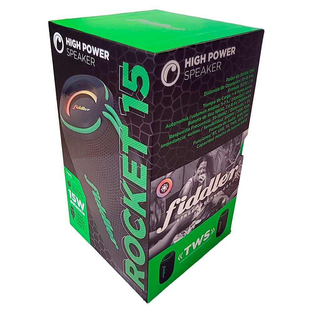 Fiddler Rocket 15W Negro, foto 5