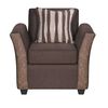 Juego de Living  Muebles M&E Calafquén Sofá 3 Cuerpos + Dos Sillones 1 Cuerpo Chocolate