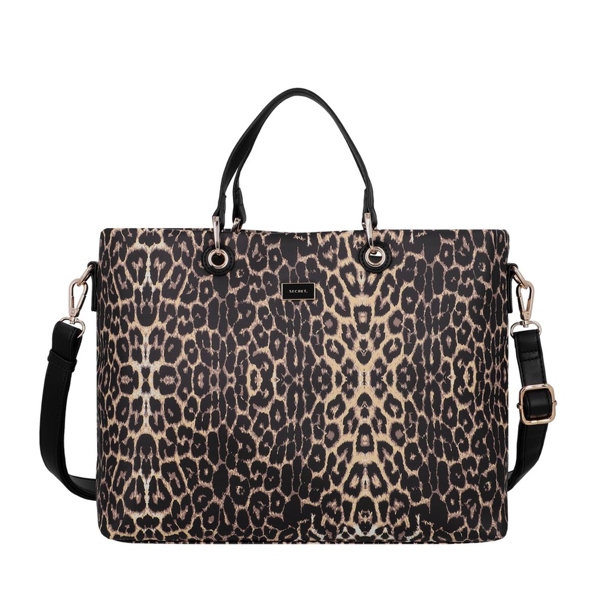 Cartera Tote Secret Narok ST6 L Leopardo