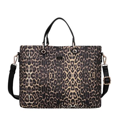 Cartera Tote Secret Narok ST6 L Leopardo