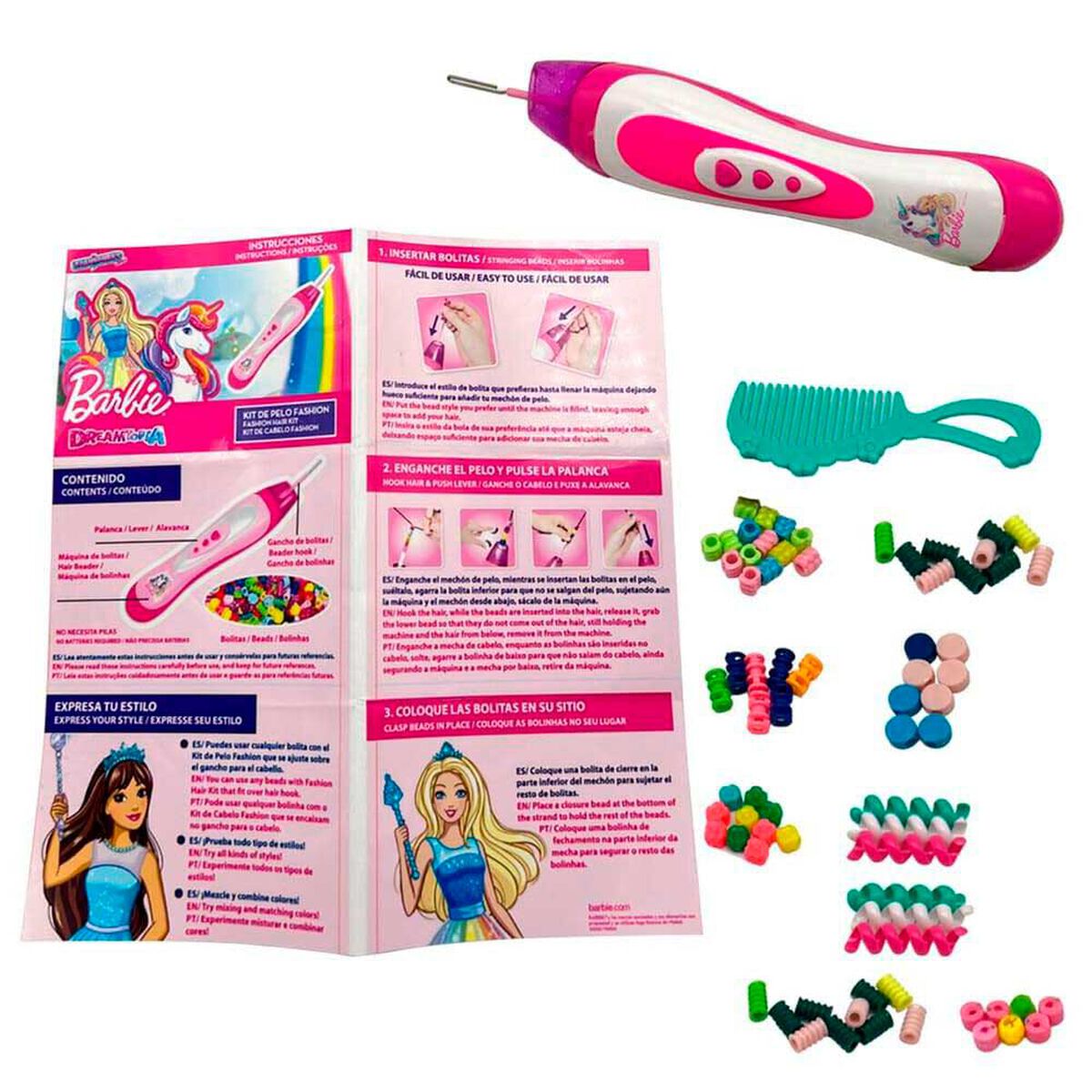 Set para Decorar tu Cabello Barbie