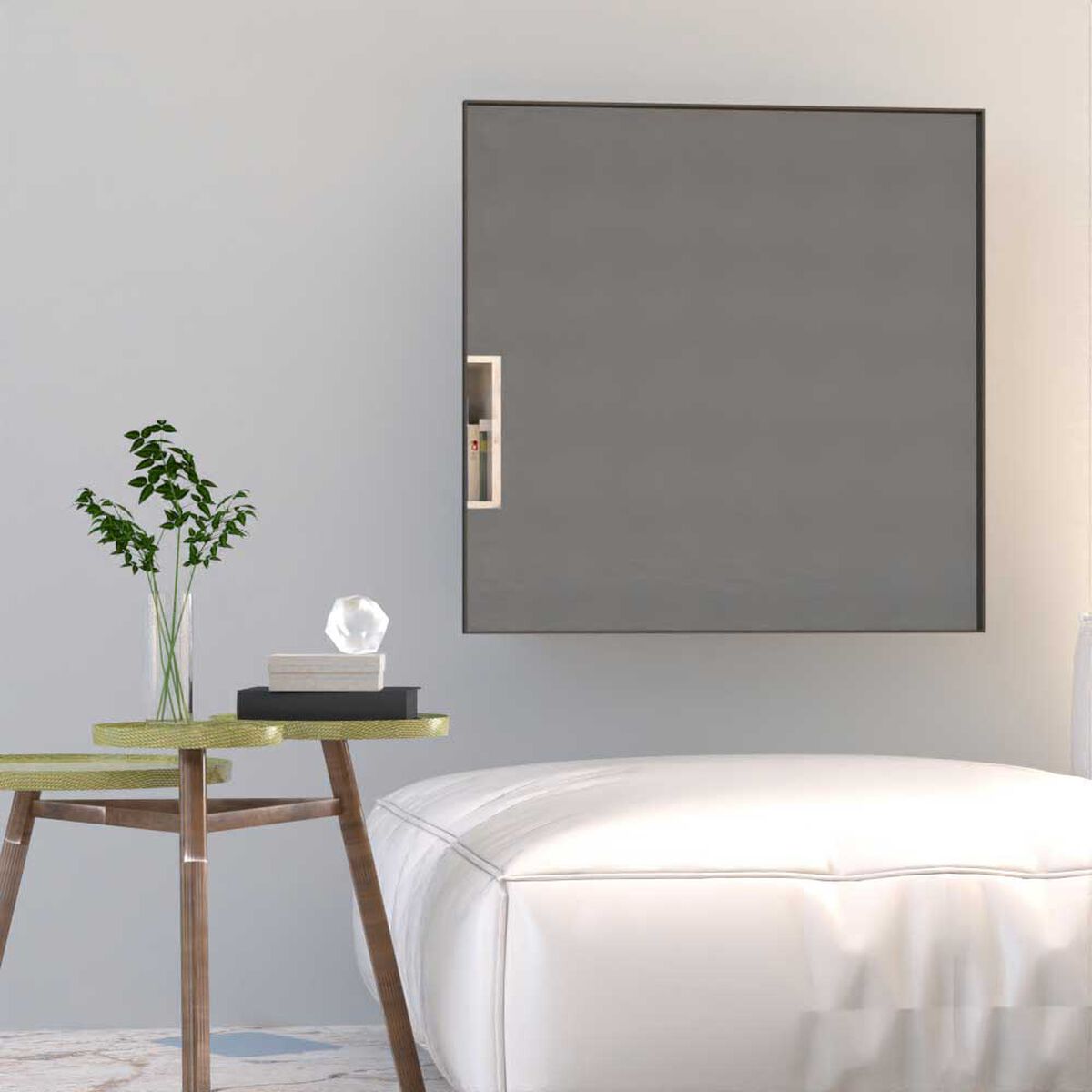Espejo de Vidrio TuHome Ambar 58 x 58 cm
