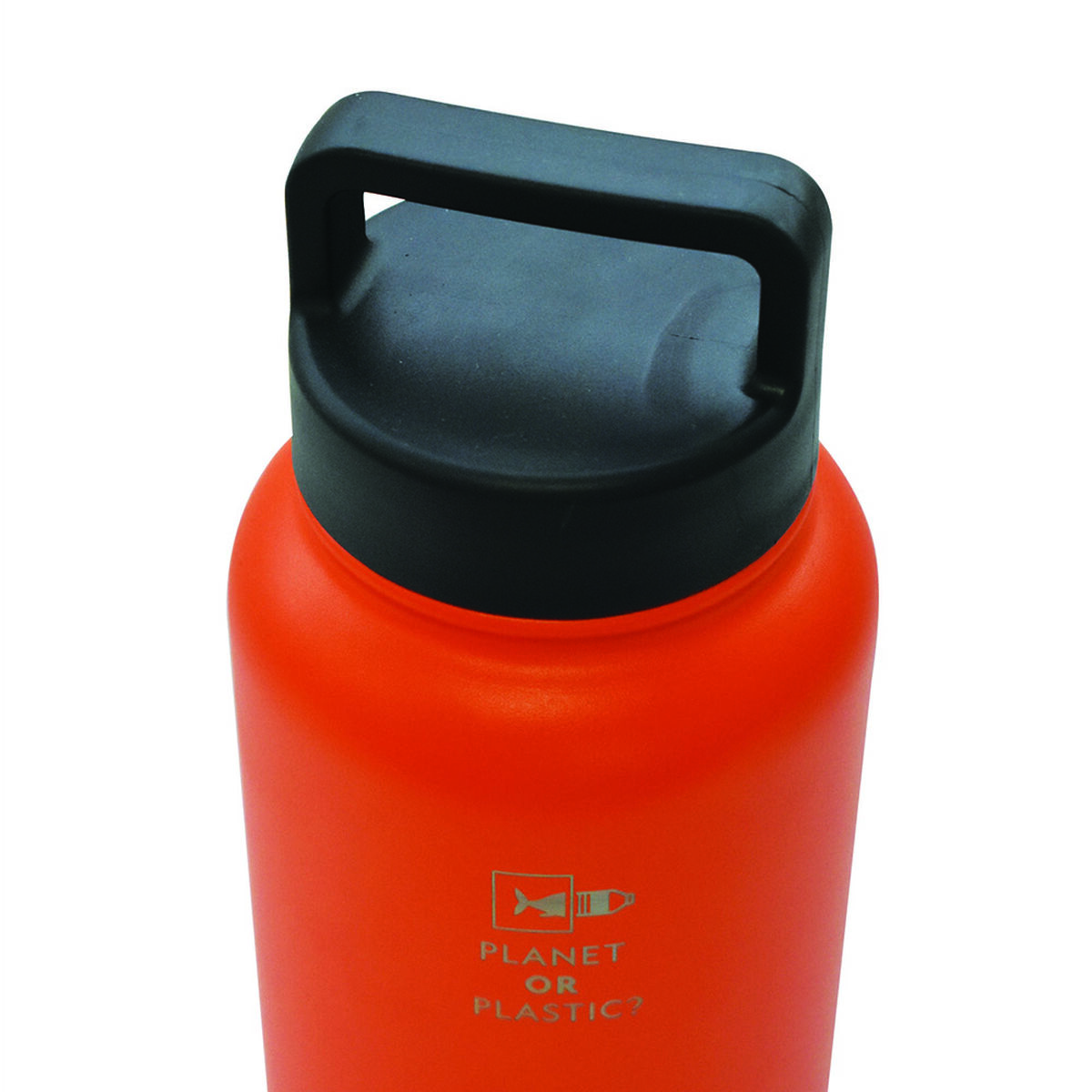 Botella Metálica National Geographic 960ml Naranjo