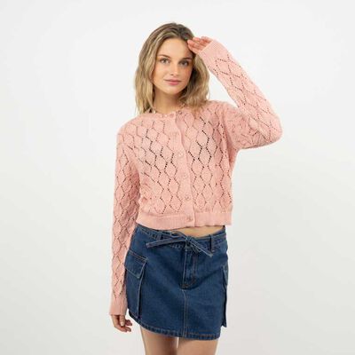 Sweater Crochet Mujer Icono