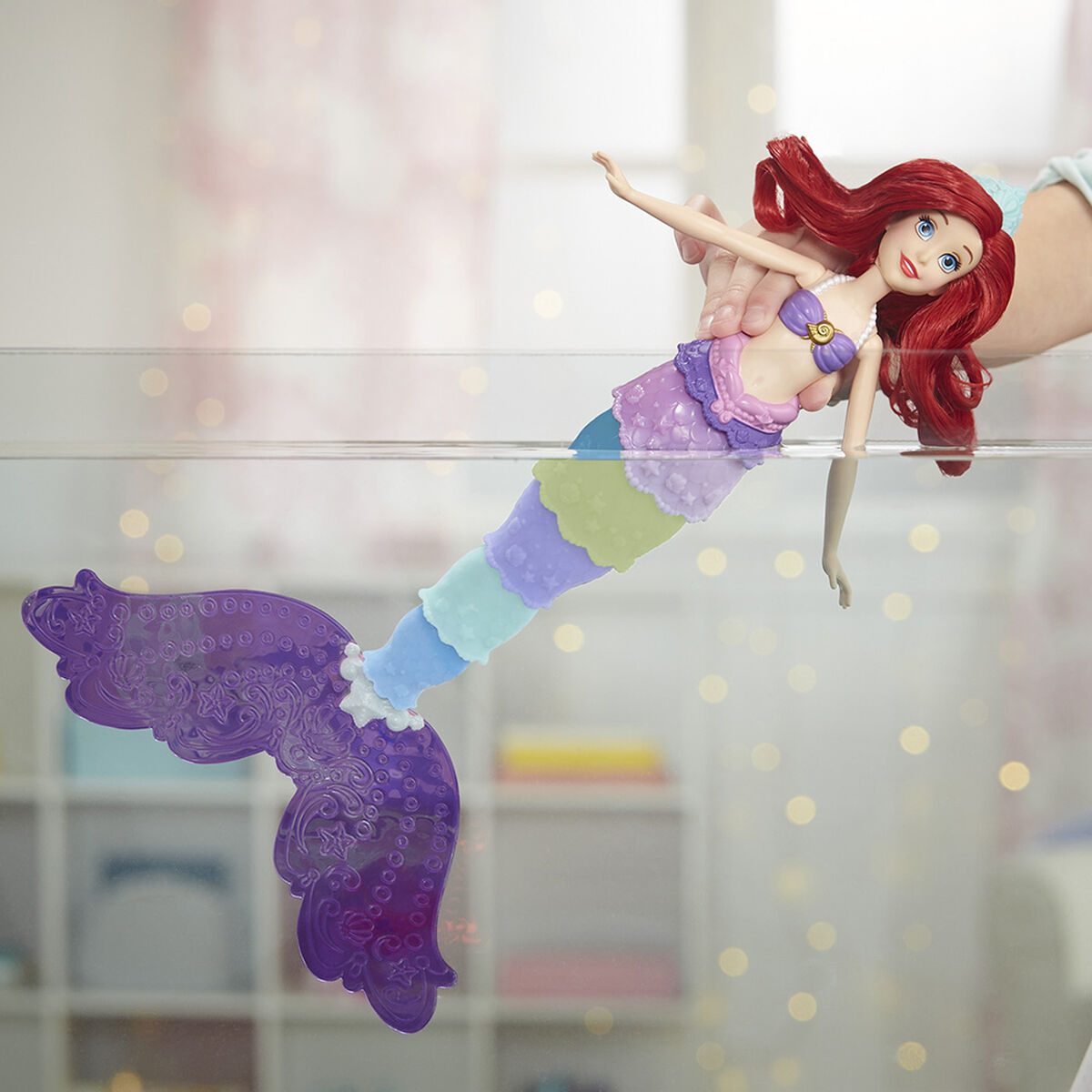 Muñeca Disney Princesas Ariel Jeuga en el Agua