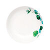 Set Platos Pan Doral Flor 4 Piezas Verde