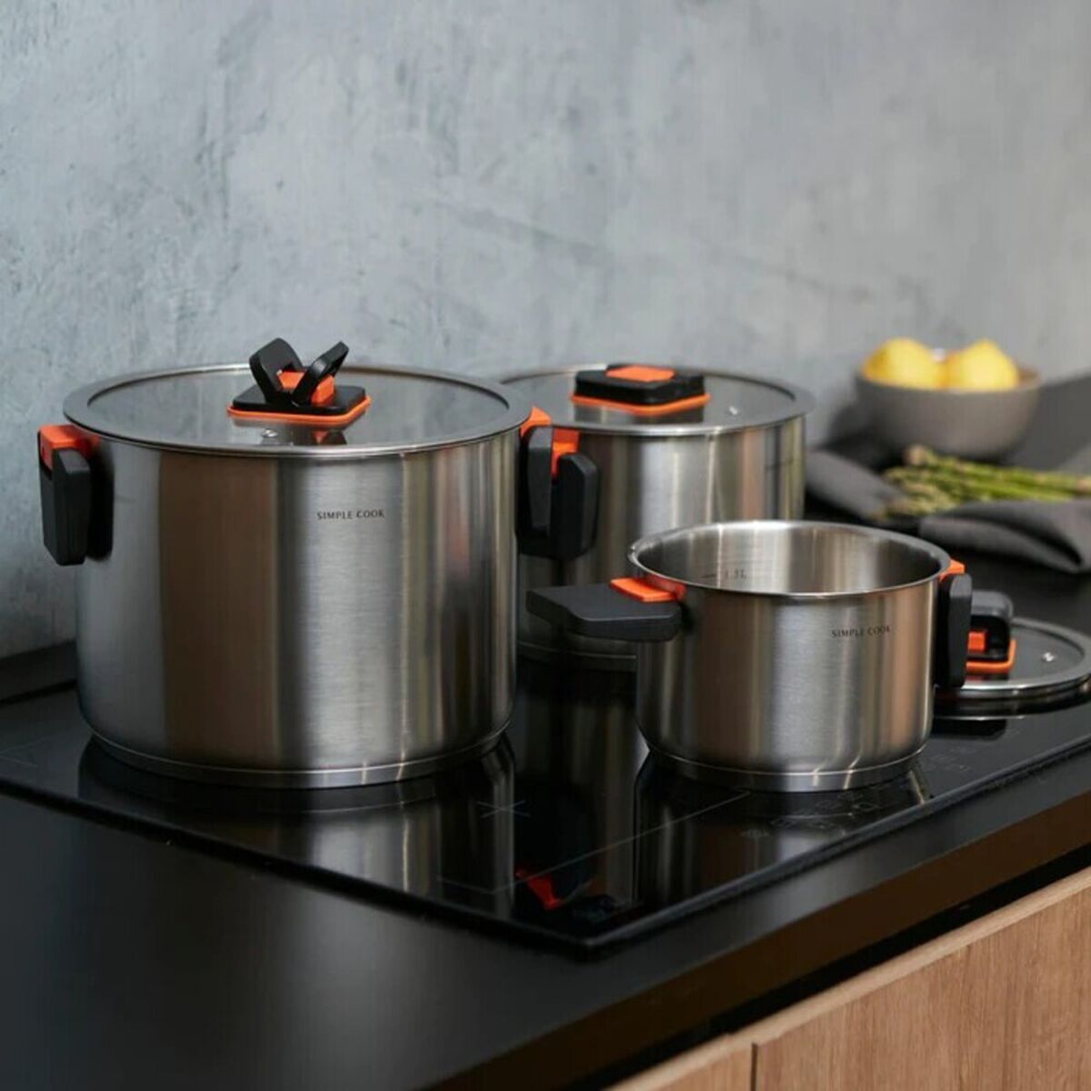 Bater&iacute;a de Cocina Simple Cook Lyon 6 Piezas