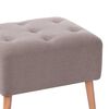 Pouf Latam Home Lyon Lino Gris Claro