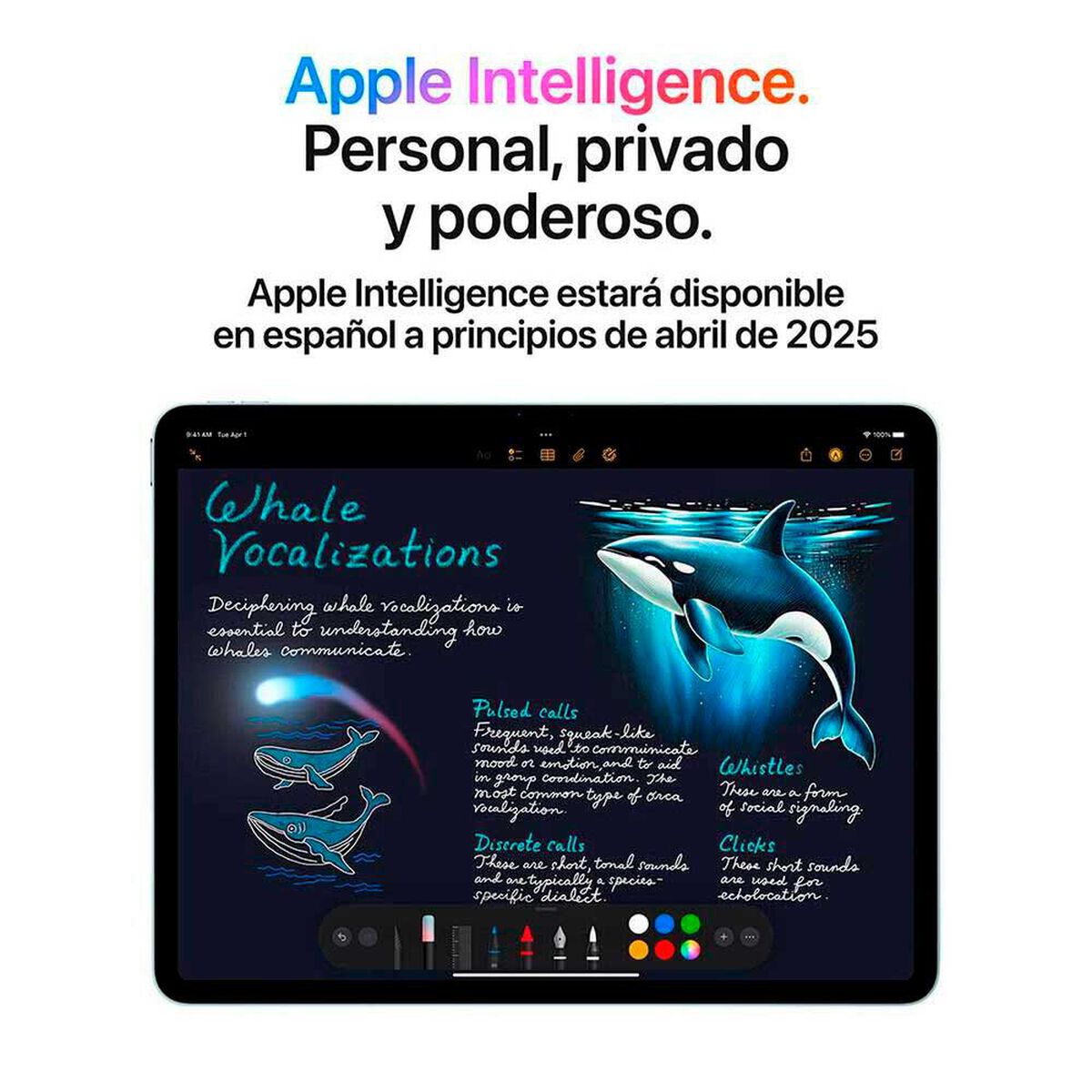 Tablet Apple iPad Air Chip M3 MC9W4CI/A 128GB 11" Gris Espacial