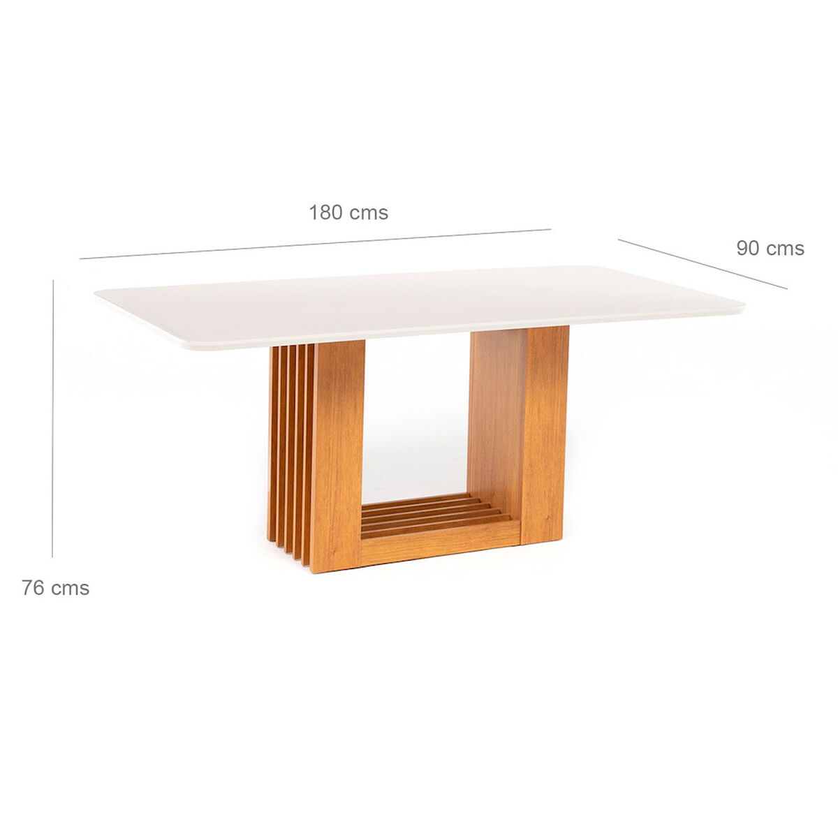 Juego de Comedor Daniels 6 Sillas Ariela Blanco