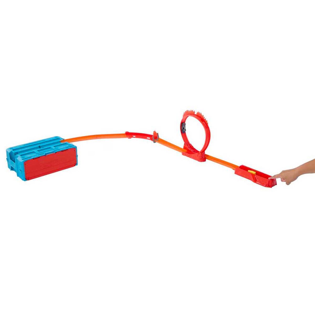 Pista de Auto Caja Grande Acrobacias de Fuego Hot Wheels
